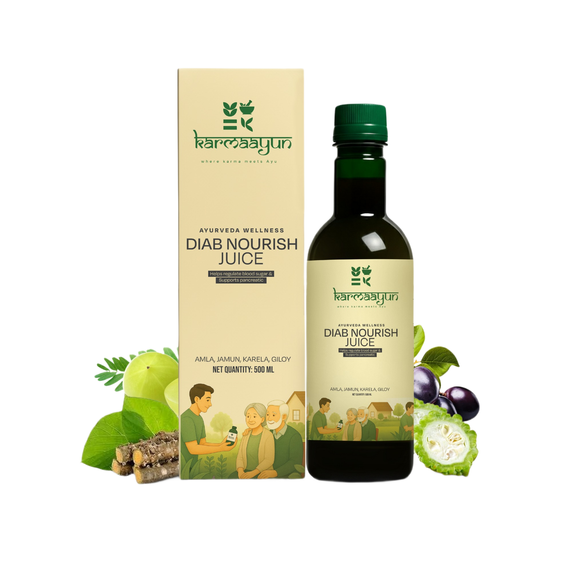 Karmaayun Diab Nourish Care Juice