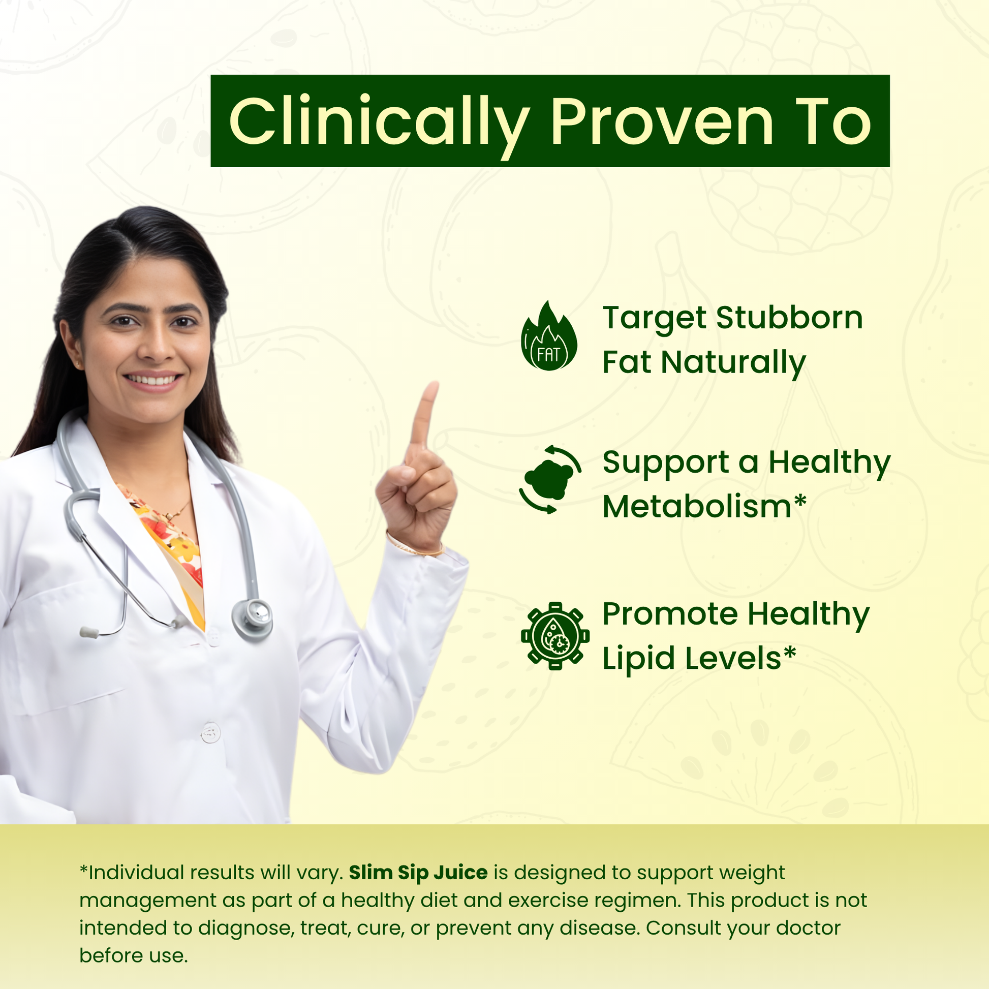 Clinically Proven SlimSip Juice